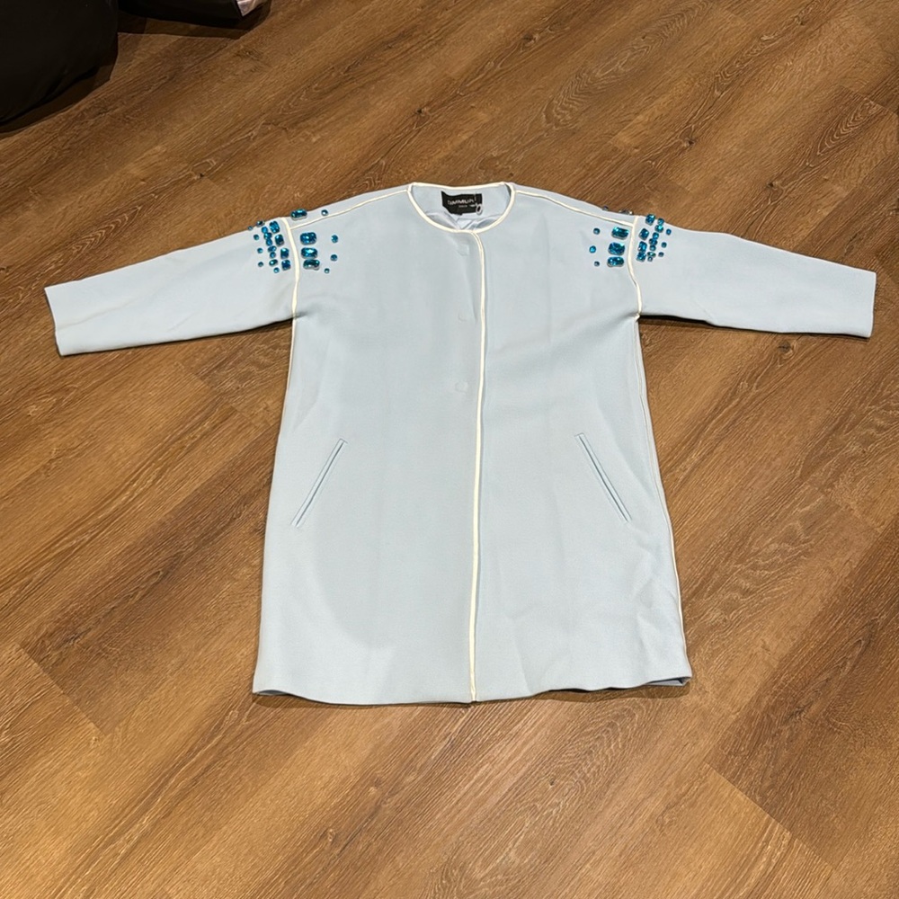 NWOT light blue spring coat